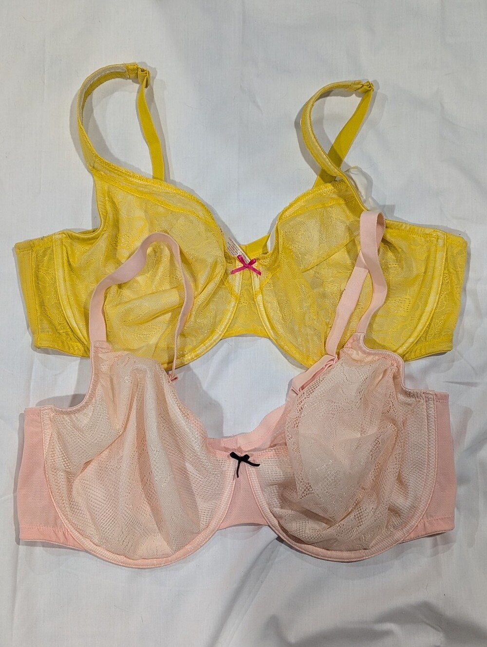 Cacique bras Lot Of 2 Full Coverage And Modern Lace size 44DD